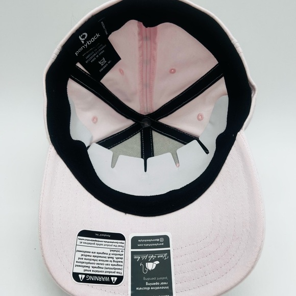 PONYBACK SOFT PINK HAT SIZE SMALL/MEDIUM NWT - Picture 6 of 10